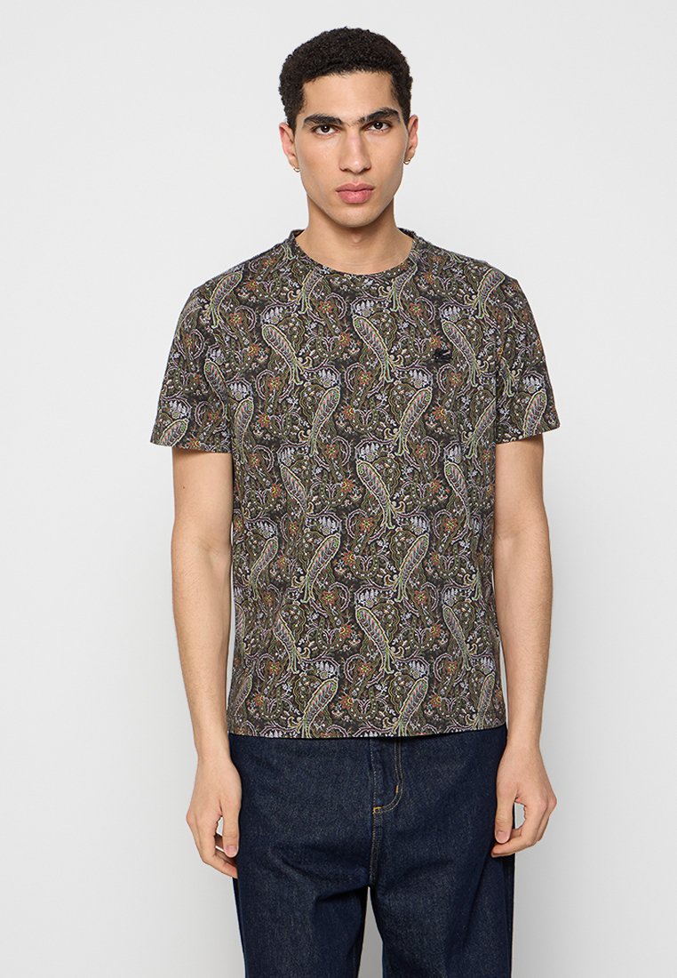 ETRO T-shirt print meerkleurig
