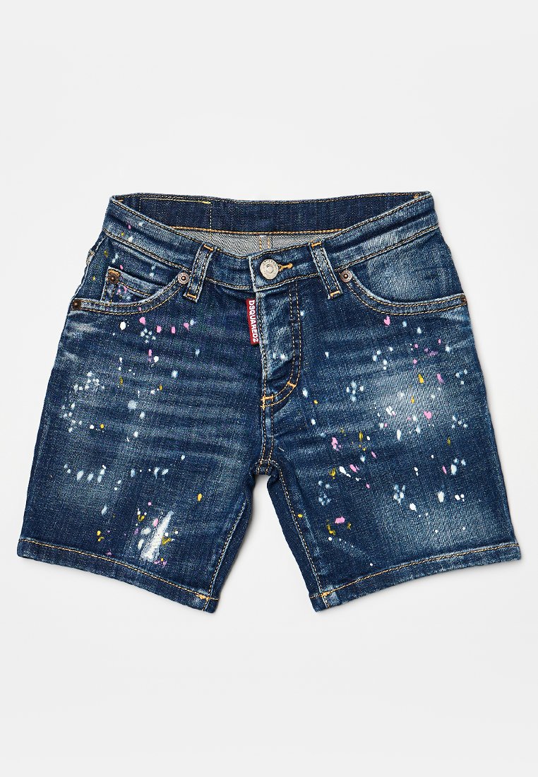 Dsquared2 Jeansshort blauw