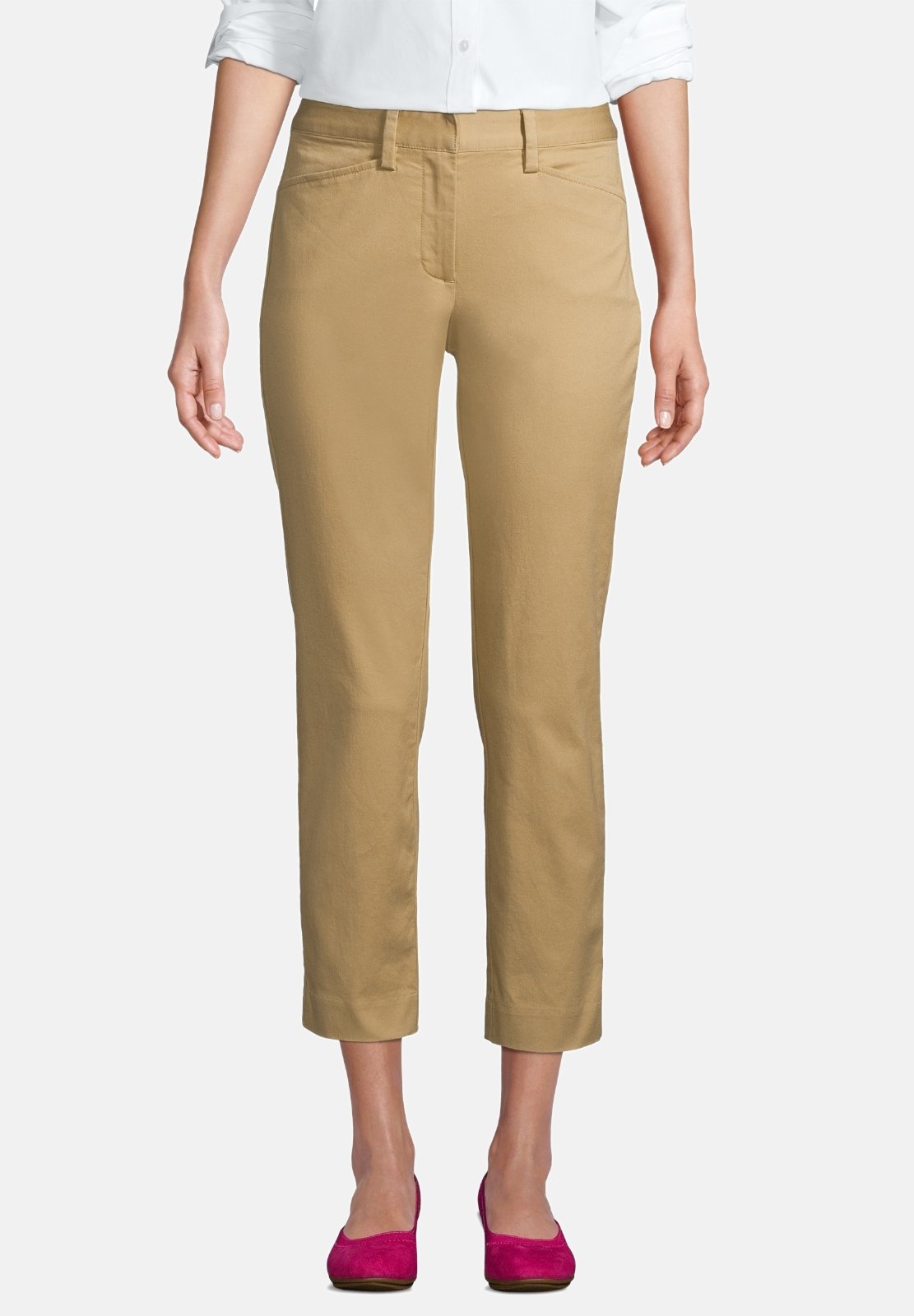 LANDS' END Trousers - desert tan/brown 