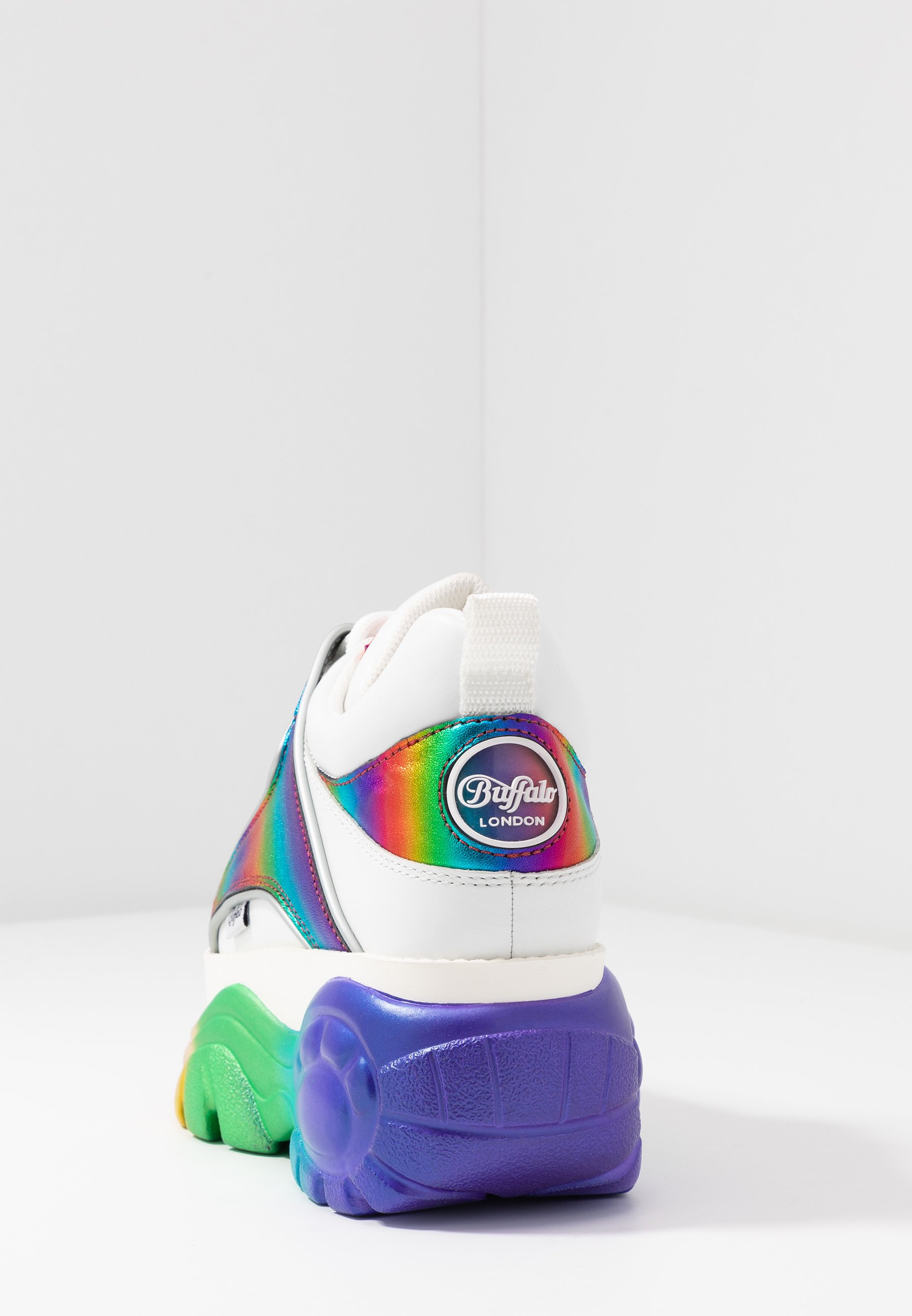 Buffalo London Joggesko whiterainbowhvit Zalando.no Buffalo London Joggesko white multicolor Zalando.no