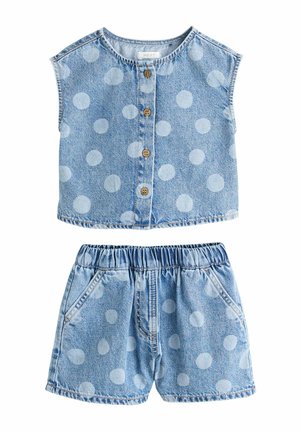 POLKA DOT SET - Camicetta - mid blue