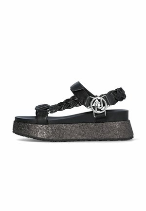 LIU JO, Sandales à plateforme - black