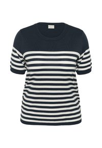 Unselected, midnight chalk half stripe