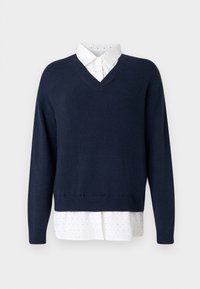 ONLDAGMAR COLLAR - Džemperis - night sky/cloud dancer