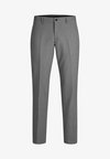 JPRFRANCO TROUSER - Pantalones chinos - light grey melange