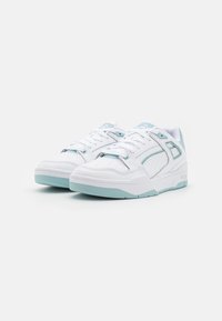Puma SLIPSTREAM UNISEX - Tossud - white/turquoise surf