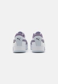 Puma CARINA STREET - Tenisky - white/pale plum/silver mist