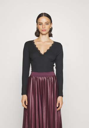ONLY Petite ONLTALIA  - Top s dlouhým rukávem - black