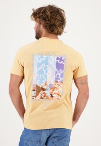 Gabbiano ROUND NECK  - Camiseta estampada - soft peac