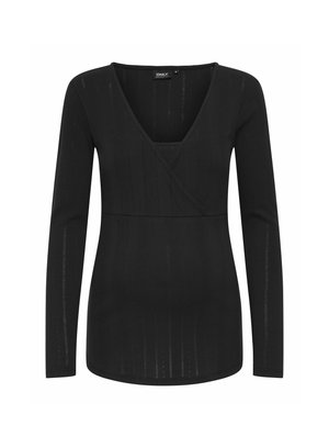 OLMLARA - Langarmshirt - black