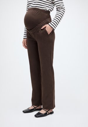 Anna Field MAMA by Zalando, FLARE JOGGER - Pantaloni - coffee bean