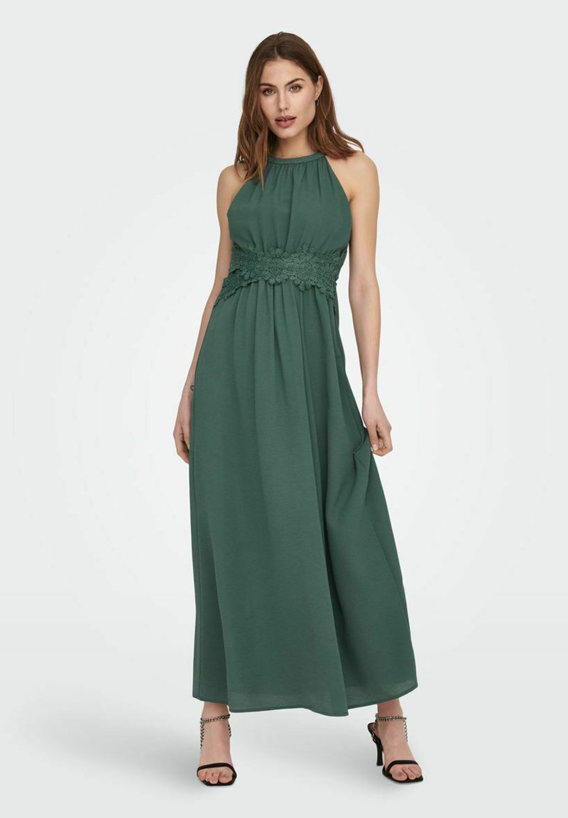 ONLY OHNE ÄRMEL Robe longue balsam green/kaki ZALANDO.FR