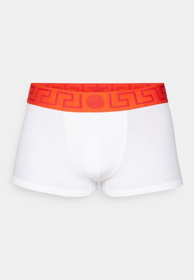 Versace UNDERPANTS LOW RISE TRUNK TOPEKA NEW LOGO - Uske bokserice - white/coral russet