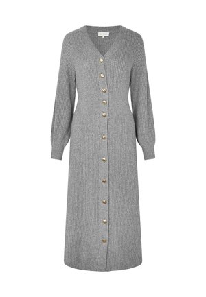 Gebreide jurk - grey melange