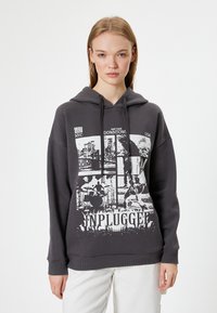 Koton PRINTED  - Luvtröja - anthracite