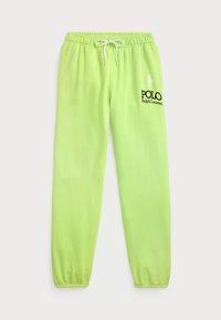 BIG PONY FLEECE SWEATPANT - Trainingsbroek - electric lime