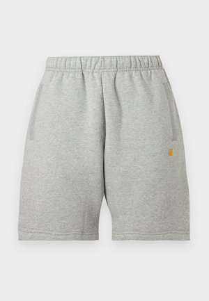 Carhartt WIP, CHASE - Shorts - grey heather/gold-coloured