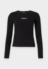 SLIM - Majica z dolgimi rokavi - jet black