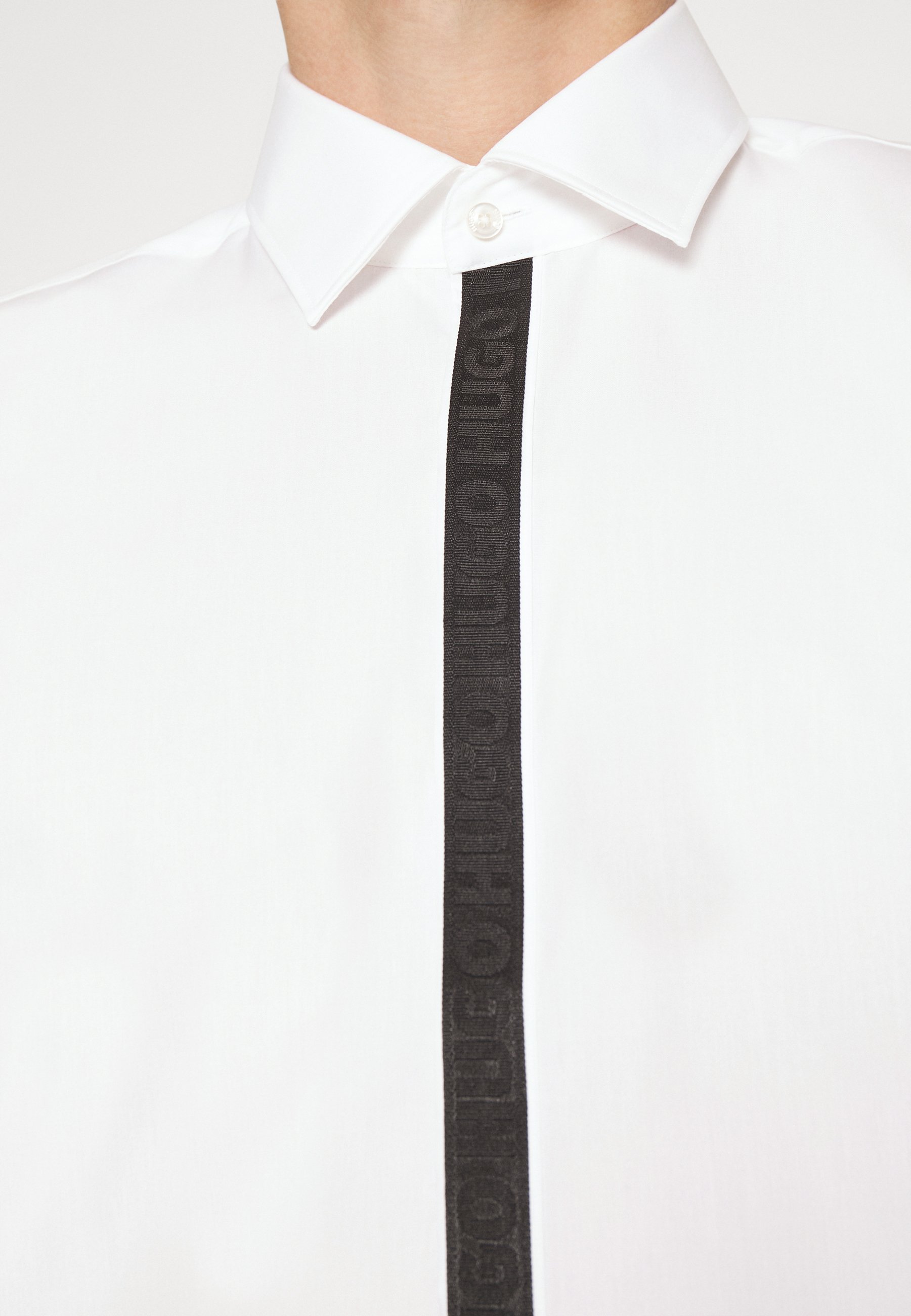 HUGO KEIDI SLIM FIT - Shirt - open white/white - Zalando.co.uk