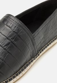 Zign LEATHER - Espadrilles - black