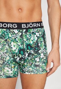 Björn Borg 3 PACK - Boxer alsónadrág - black/dark blue/green