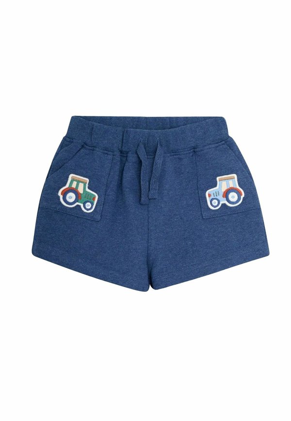 REGULAR FIT - TRACTOR BADGE  - Jogginghose - denim