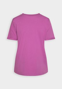 Pieces PCRIA FOLD UP SOLID TEE - Tricou basic - radiant orchid