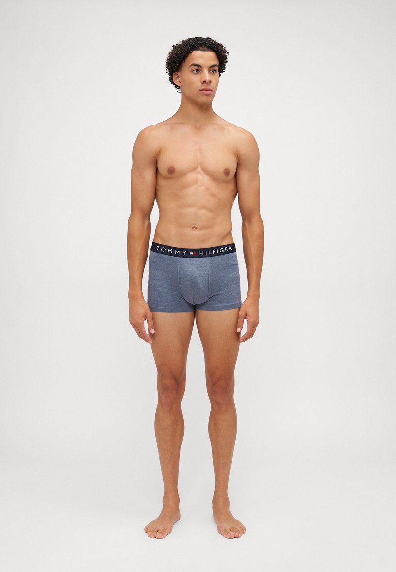 Tommy Hilfiger TRUNK 3 PACK - Boxer alsónadrág - blue heather/grey heather