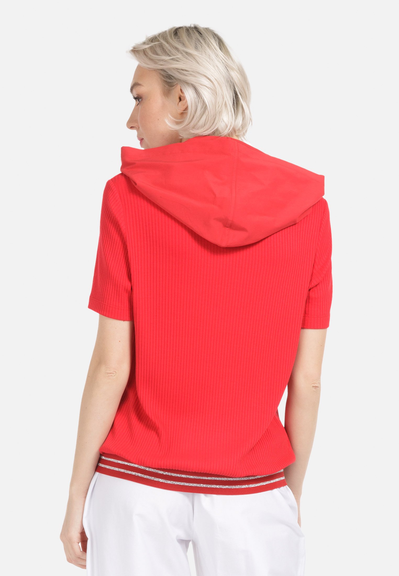 HELMIDGE KURZARMBLUSE BLUSE - T-shirt con stampa - rot/rosso - Zalando.it