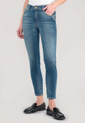 PUSH-UP TAILLE HAUTE PULP 7/8 - Slim fit jeans - bleu