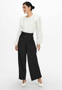 JDY JDYGEGGO LIFE  NEW LONG NOOS - Tygbyxor - black