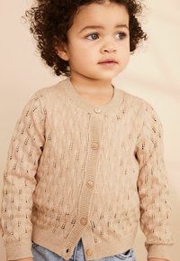 Next POINTELLE  REGULAR FIT - Kardigán - pink