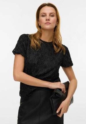 AWNOLITA - Blouse - black