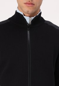 Belstaff VERGE ZIP  - Adīta jaka - black
