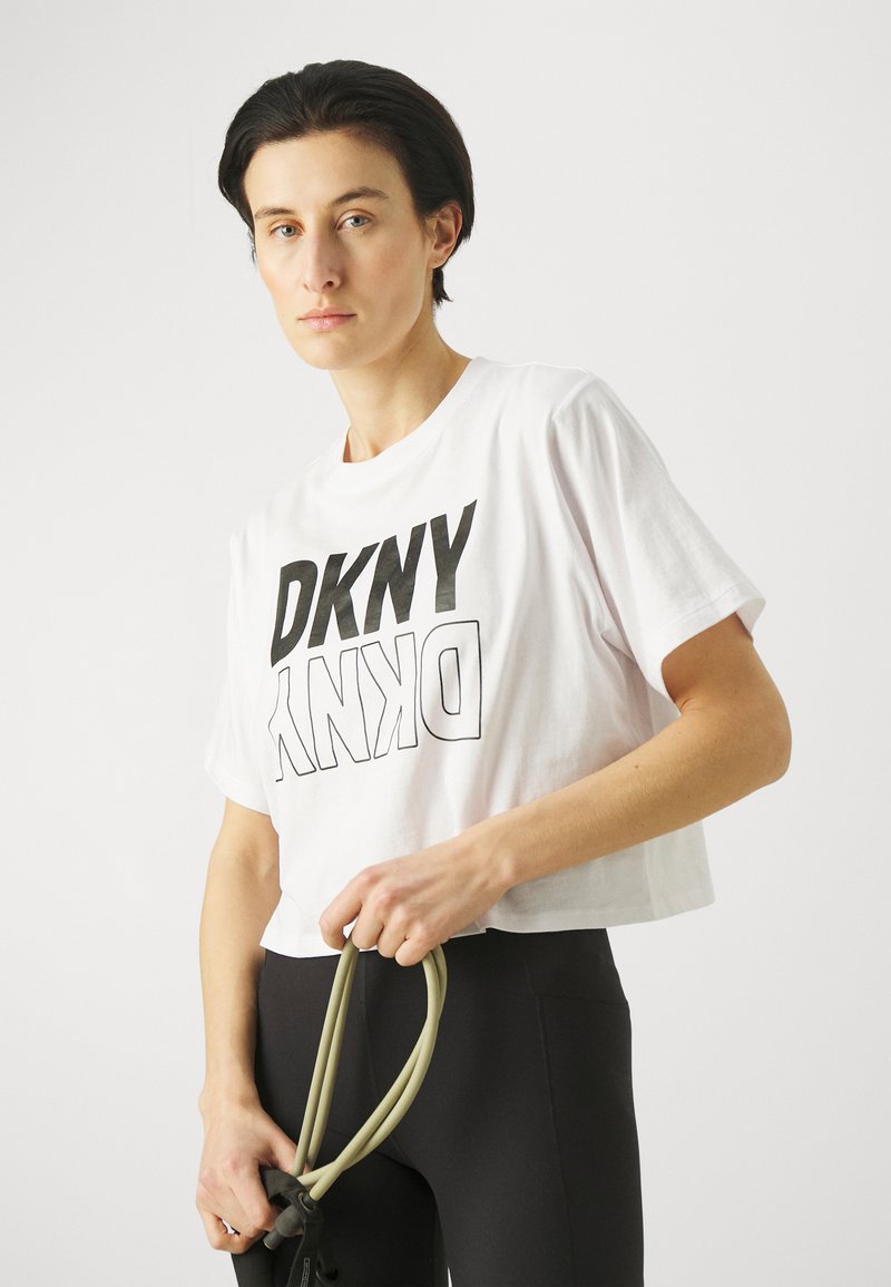 dkny tee double band slide