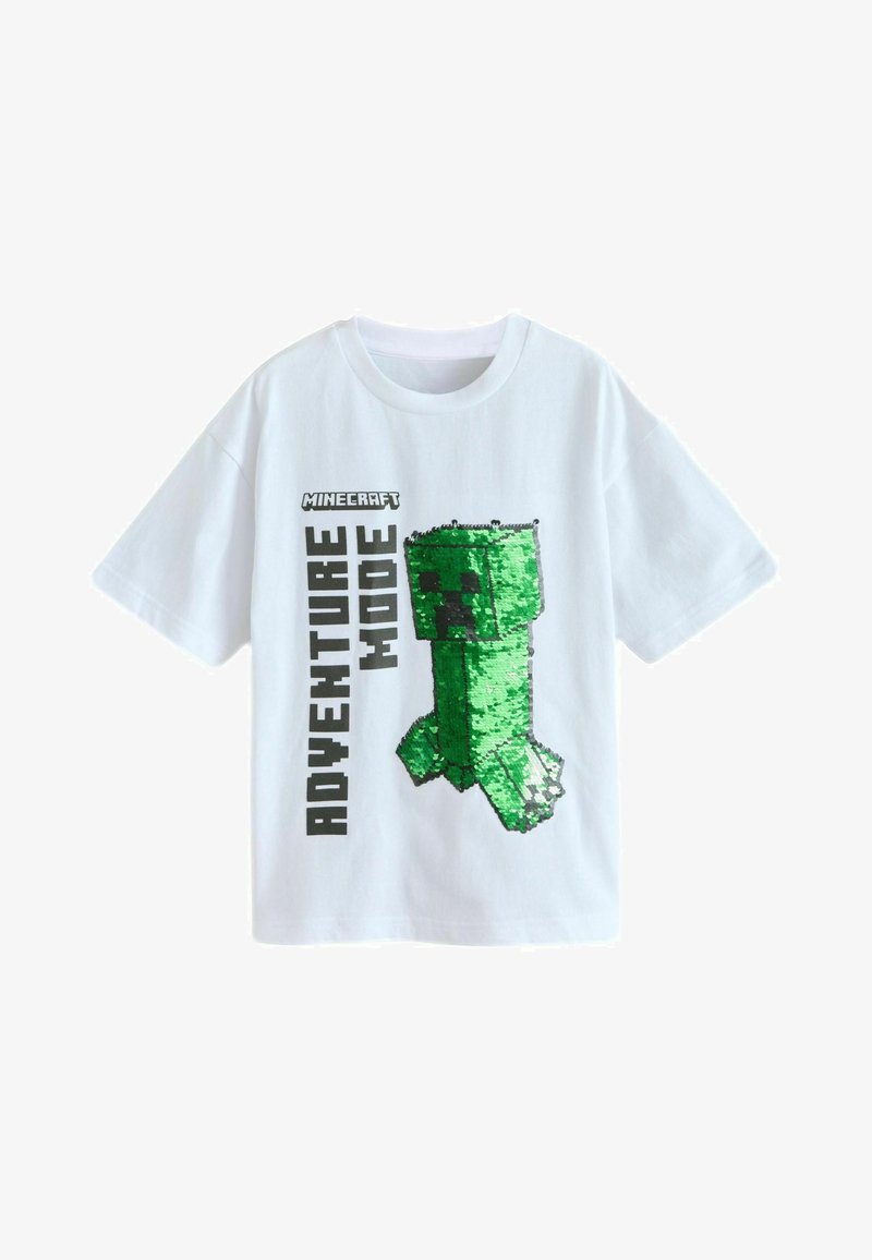 Next POKÉMON SEQUIN - T-shirts print - white green