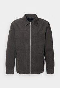 ZIP THROUGH OVERSHIRT - Giacca leggera - dark green
