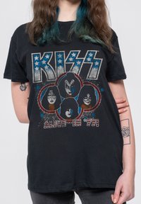 Paradiso Clothing KISS ALIVE - Print T-shirt - black