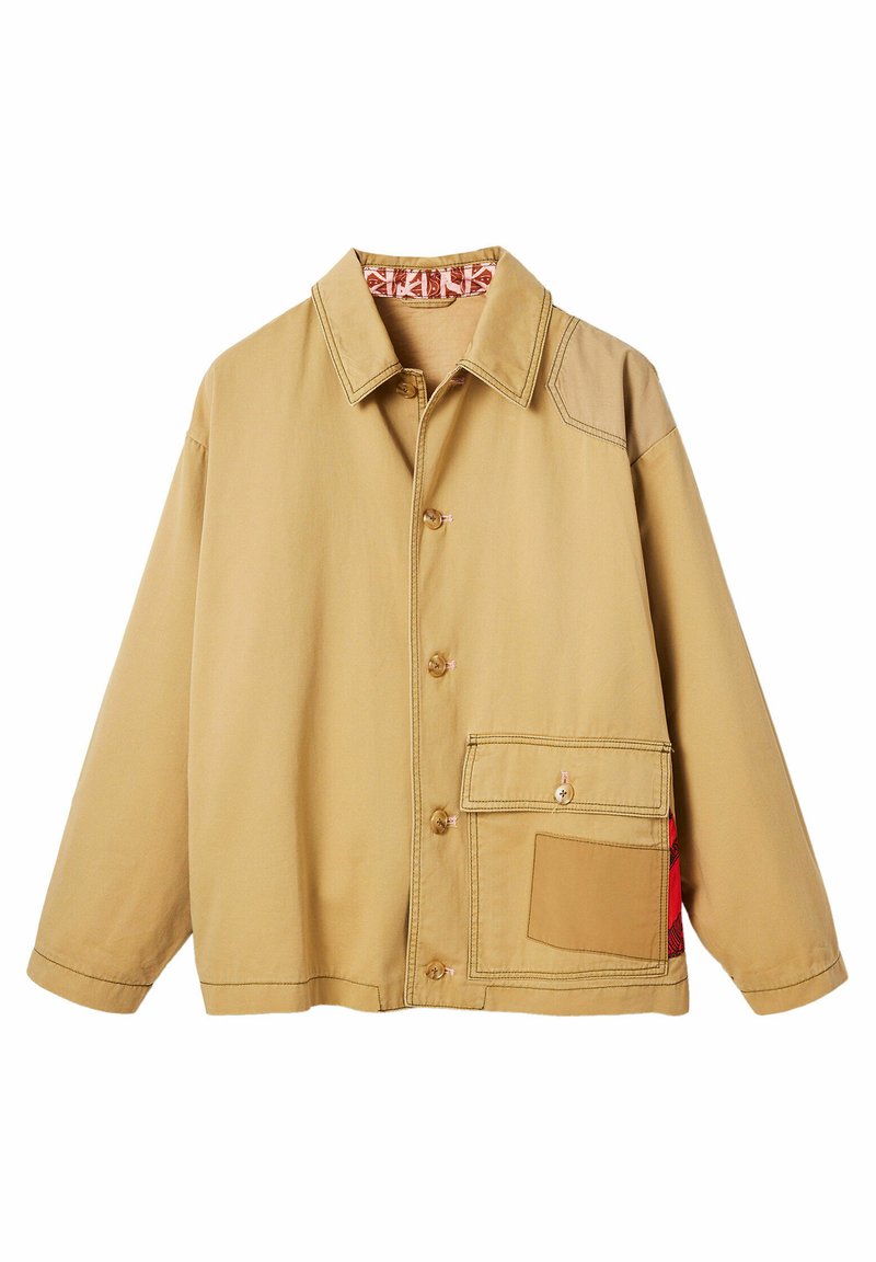 Desigual Lichte jas wit