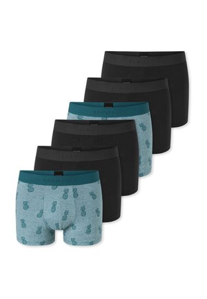 955 6-PACK - Boxers - schwarz türkis