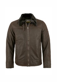 Redpoint HENRY - Lederjacke - braun