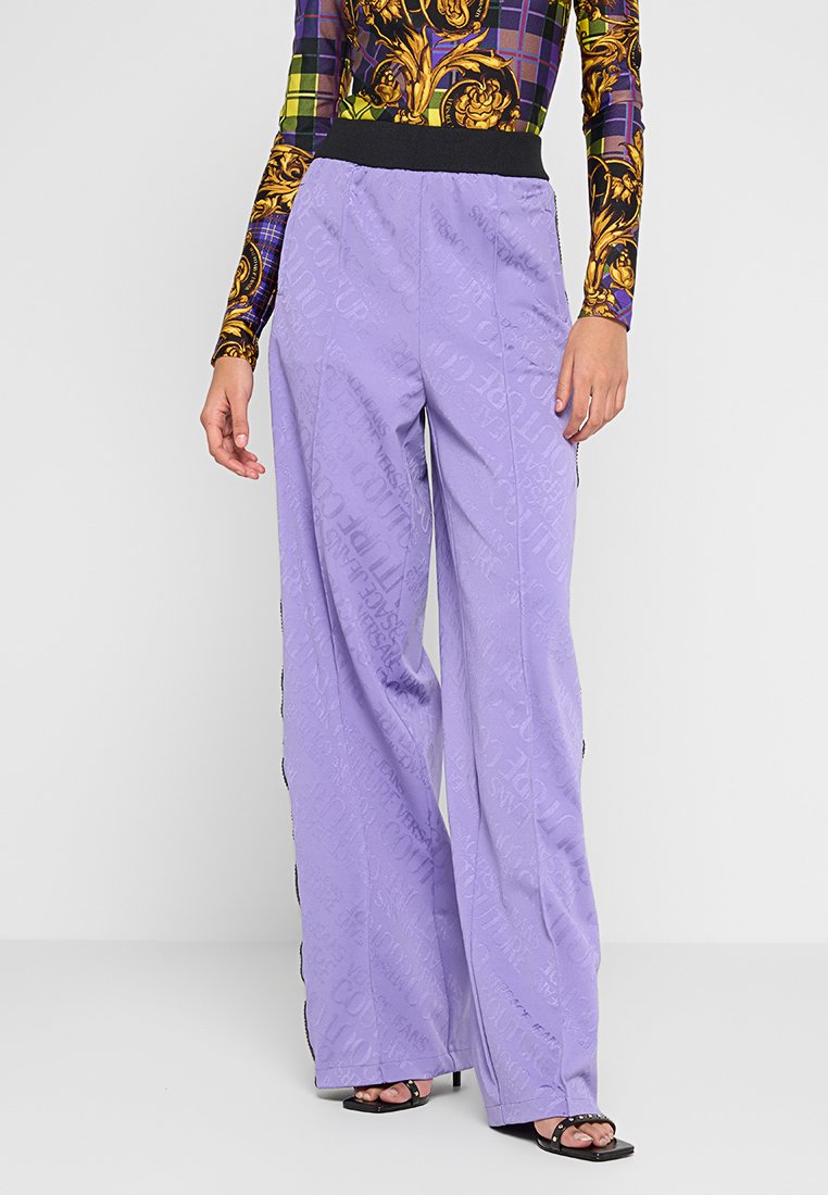 Versace Jeans Couture Broek paars Versace Jeans Couture Broek paars