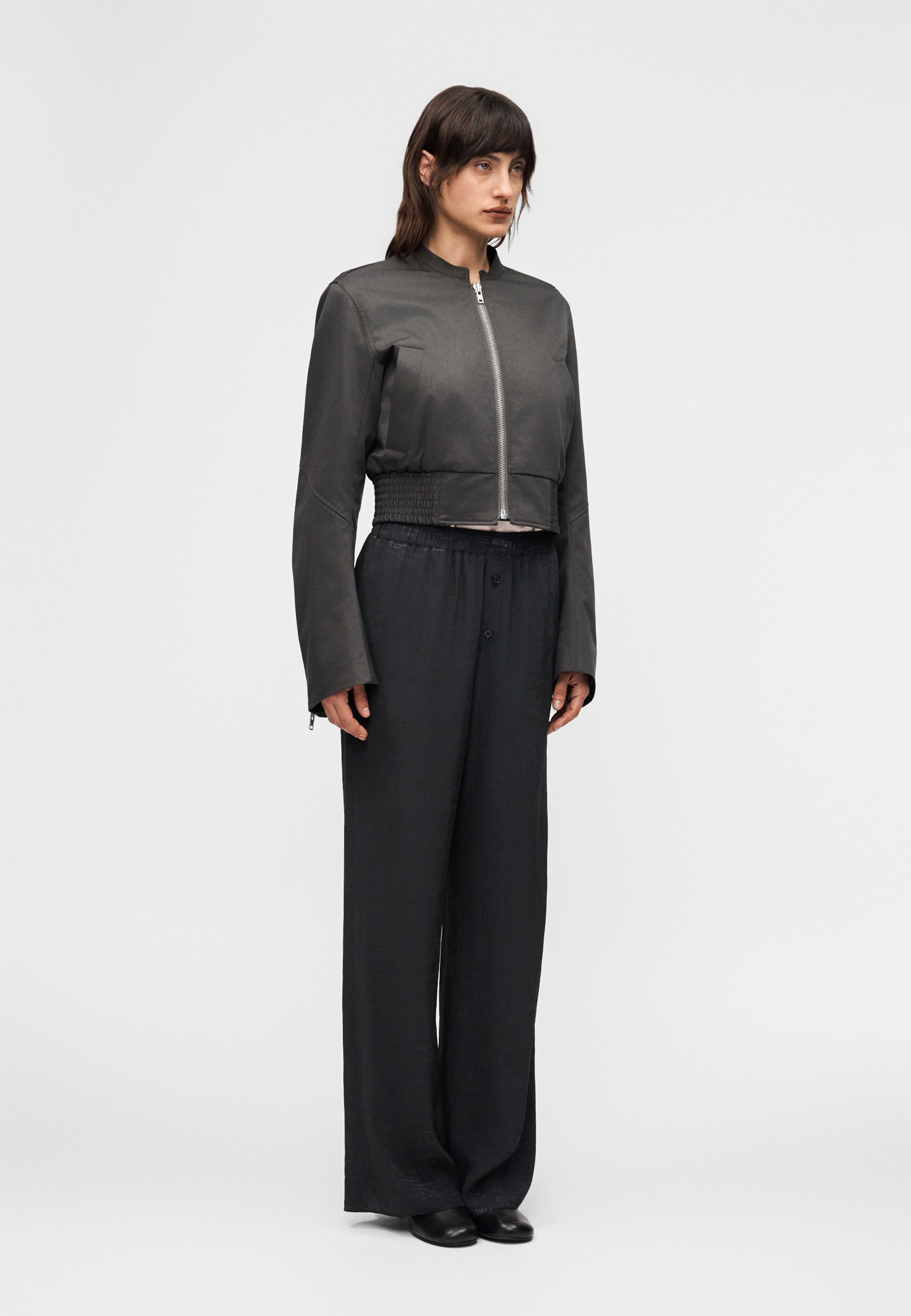 MM6 Maison Margiela SPORTSJACKET - Bomber Jacket - anthracite