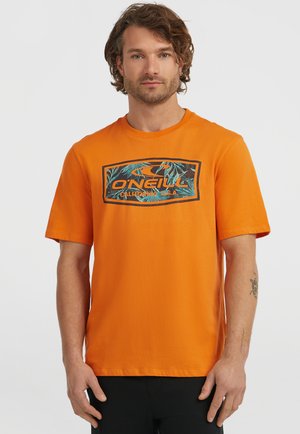 GRAPHIC - T-shirt print - mango punch