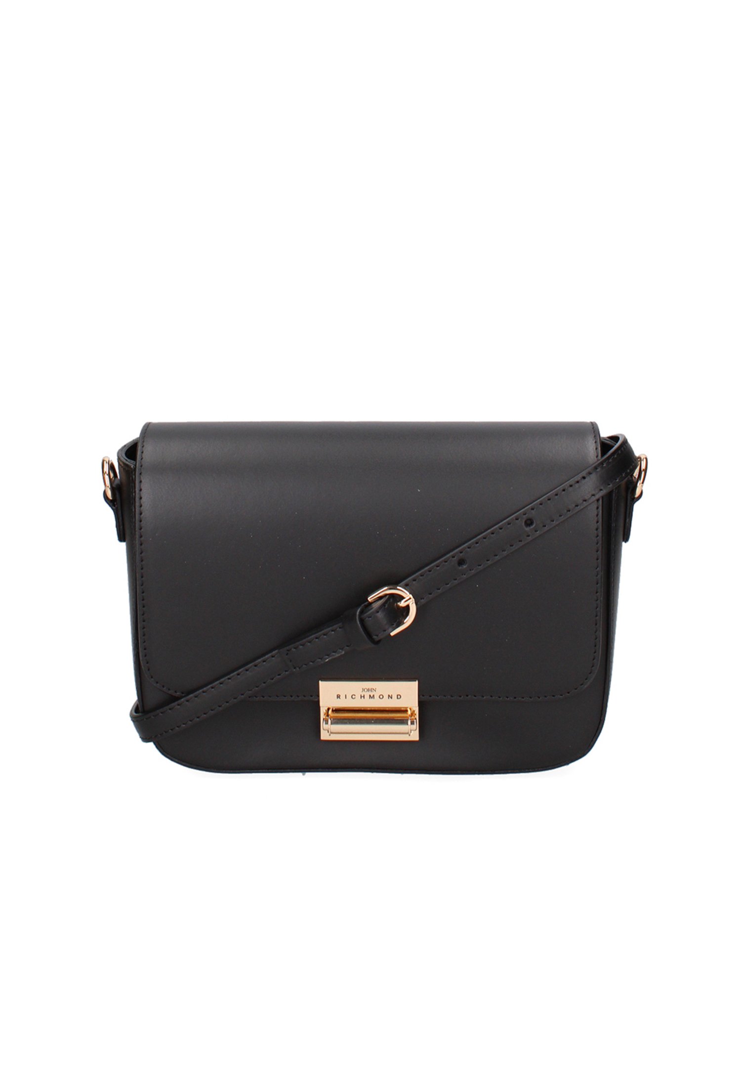 John Richmond Cross body bag - black and gold/black - Zalando