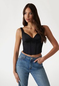 Guess Top - schwarz