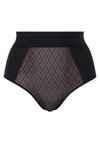SMOOTH LINES CORSETRY BOTTOMS FULL BRIEF COVERING HIGH WAIST - Klasični kroj - black/beige