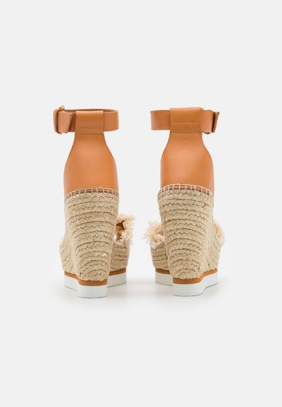 See by Chloé GLYN - Ψηλοτάκουνα πέδιλα - natural