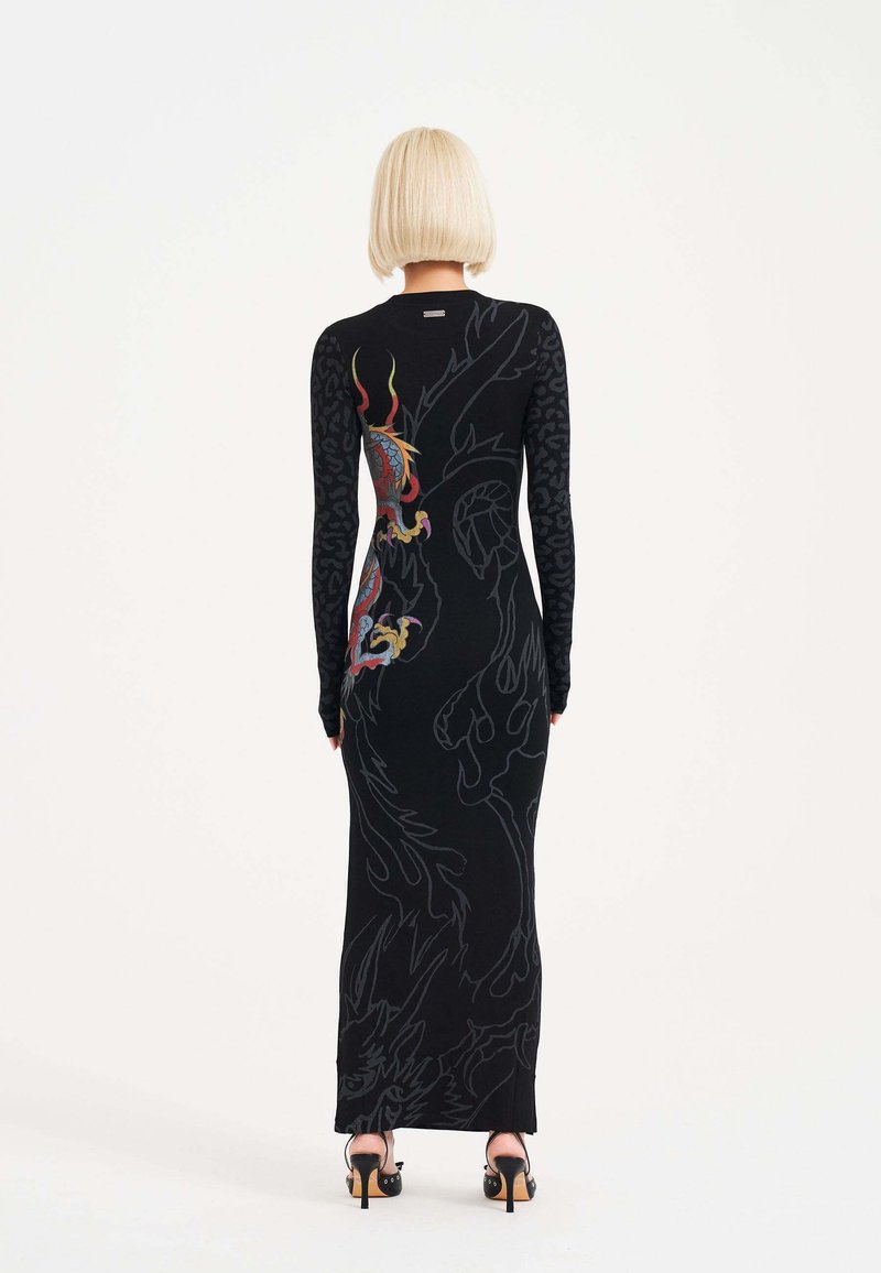 chinese dress ladies Ed Hardy Women's Revenge Long Sleeve Dress Black main image 1