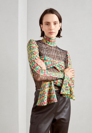 RICH MNISI TARTAN TARTAN TARTAN TUBE - Majica z dolgimi rokavi - Multi